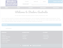 Tablet Screenshot of bindaus.com